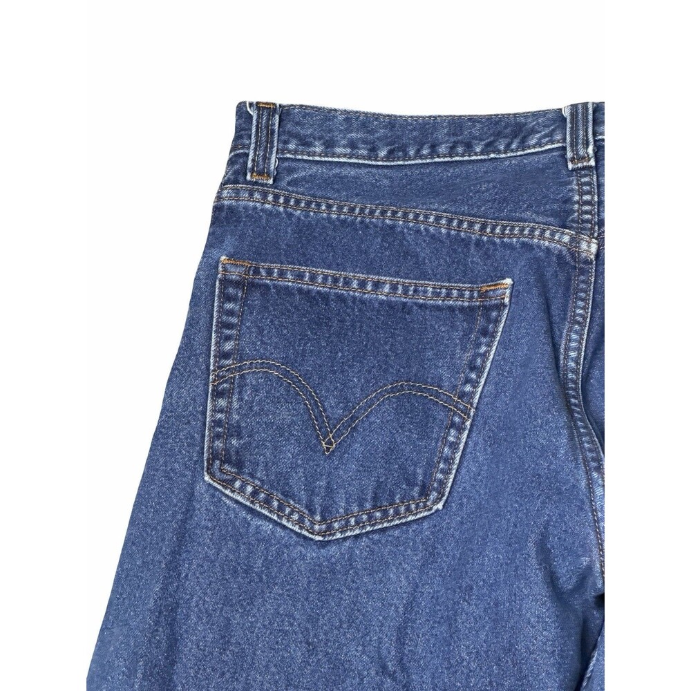 Levi’s 505 Regular Fit Straight Leg Blue Denim Jeans Men’s 34x30 Year 2009 Levis - Picture 9 of 15
